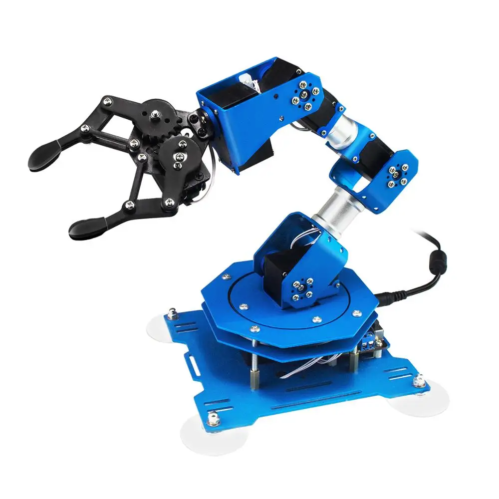 Hiwonder  new design robot with serial bus servo,free PC software,App,educational arduino 6axis robotic arm