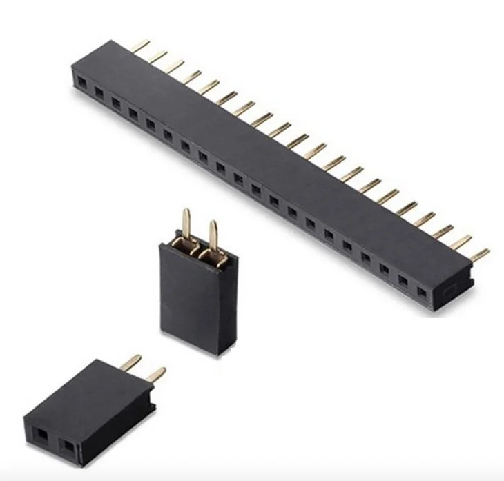 Professional Manufacturer of 2.54MM Pitch Dual Row Female Vertical SMT Connector