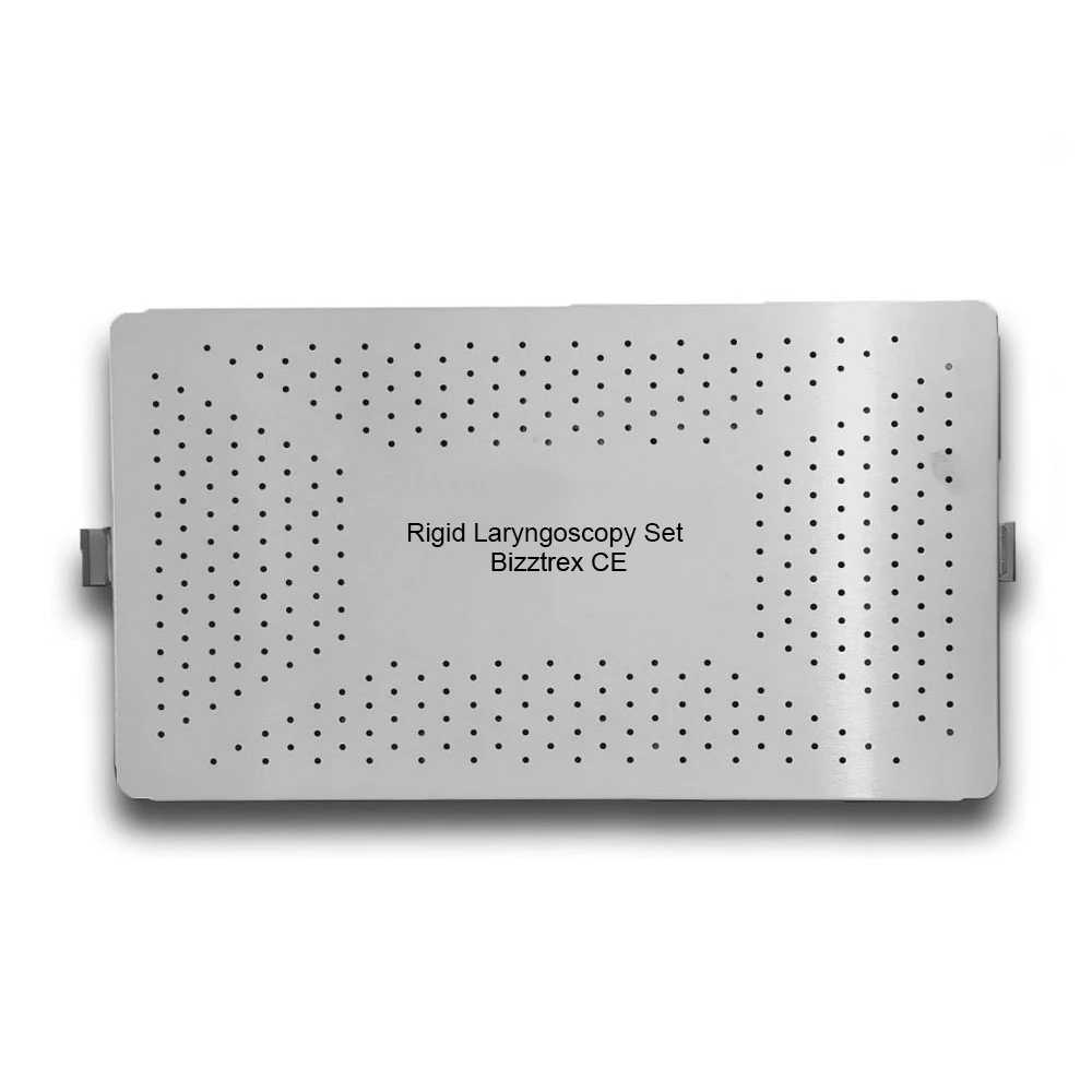Новинка 2021 Премиум качество жесткий Ларингоскоп Набор Горячая Распродажа Ent инструменты с алюминиевой коробкой