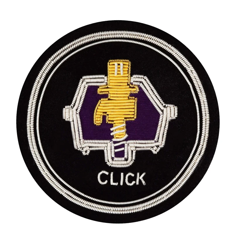 Wholesale Embroidery Hand Embroidery Patches Clothing Badge Customized Logo Fabric Lace Standard Resin