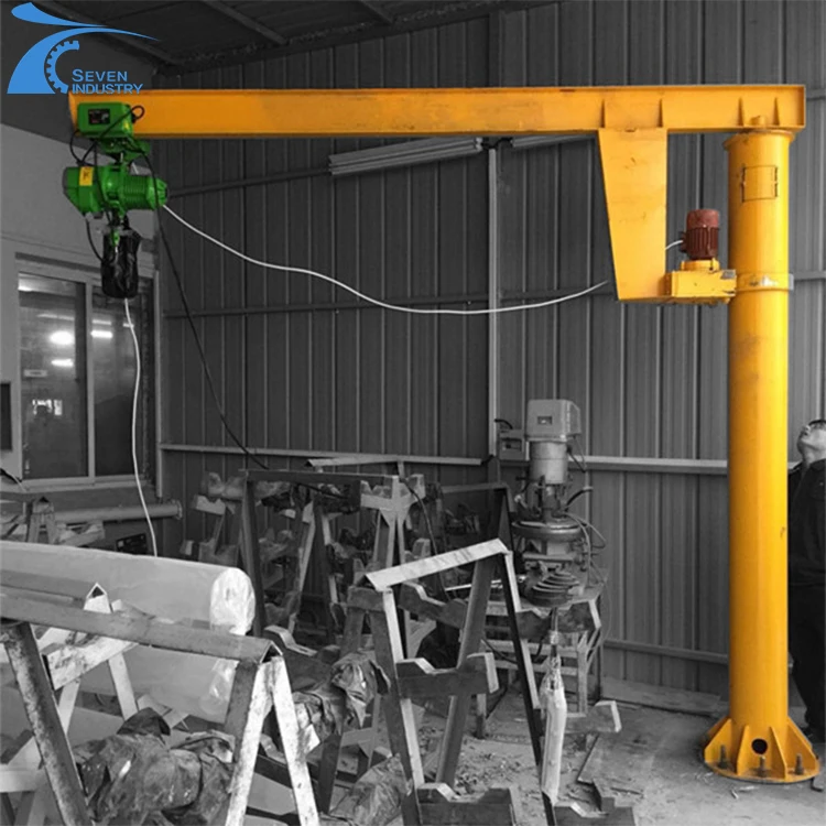  Электрический подъемник SEVENCRANE типа BX Поворотный однорычажный кран с колесиком