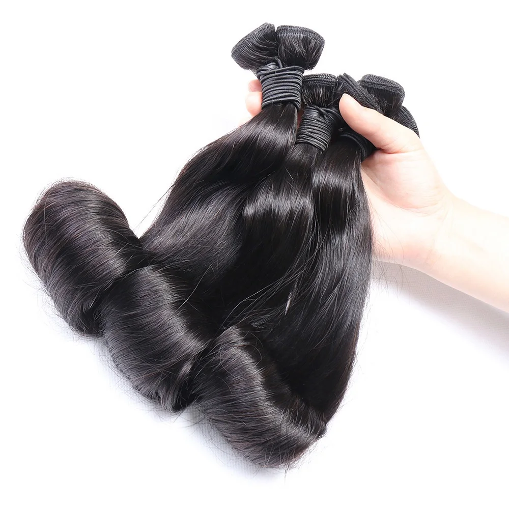 
New Fumi Egg Hair malaysian hair Baby Curl Hair Extension For Black Women 