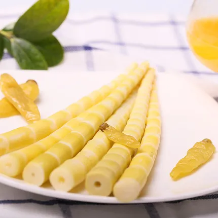 Зеленая еда, мгновенные закуски, еда, Бамбуковая стрельба с маринованным перцем