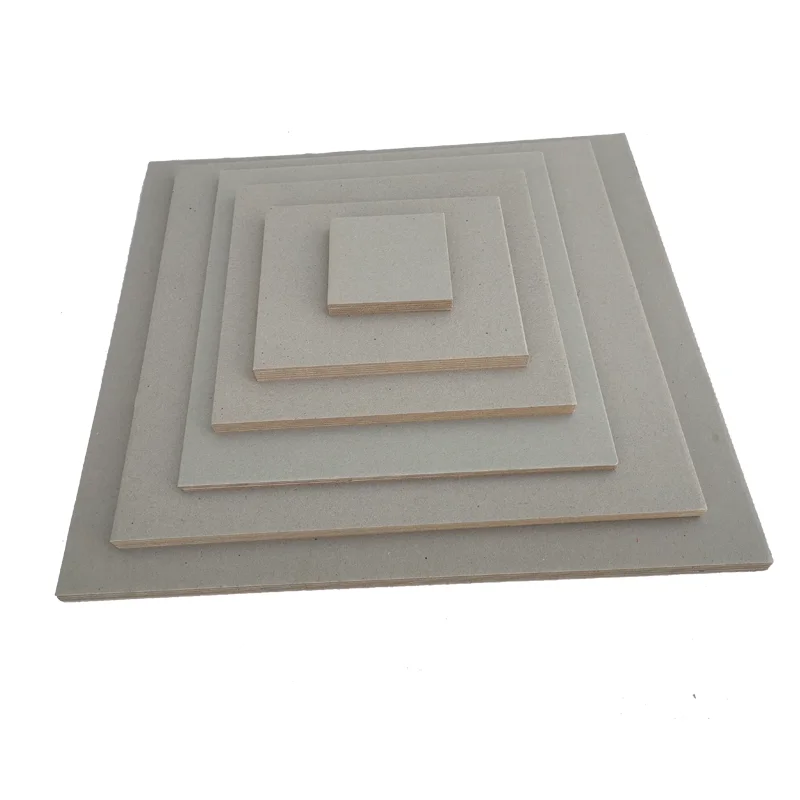 China Recycled pulp Double Sides Grey Color 750gsm 1.2mm Thick Straw Board Sheets