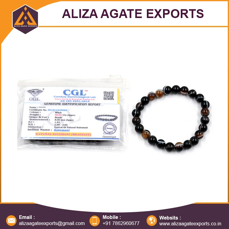 Hot Selling Sulemani Hakik Bracelet Healing Use Hakik Stone Bracelet At Cheap Price