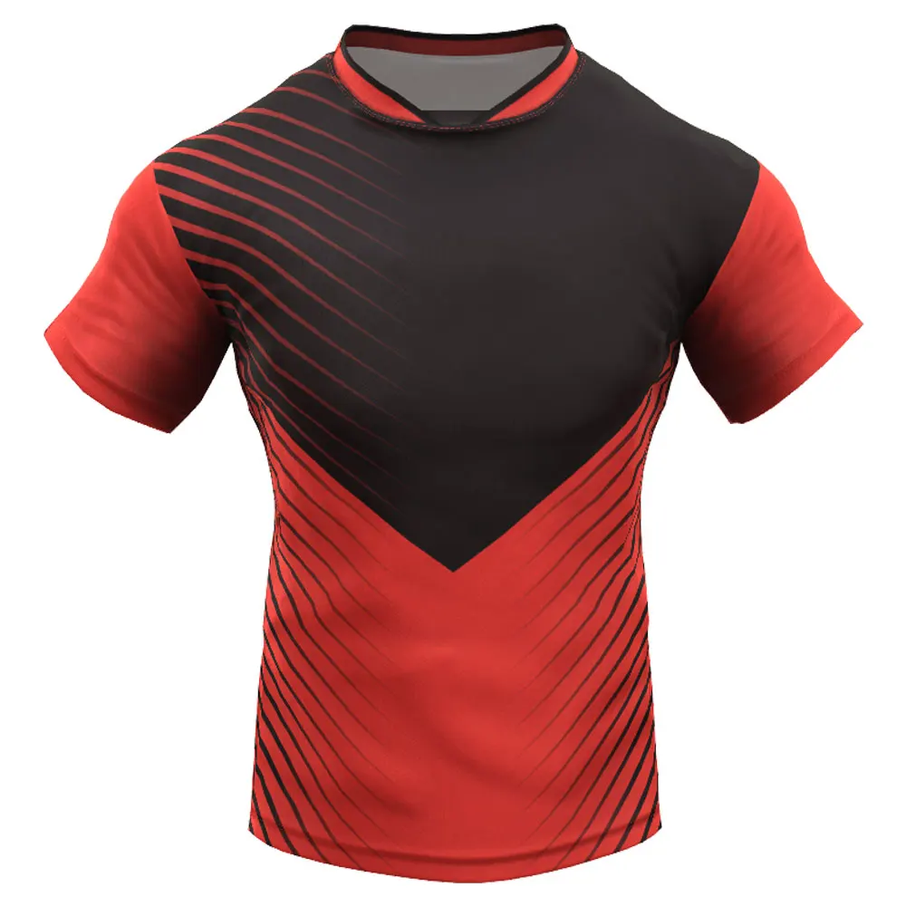  Wholesale custom sublimation printing new rugby shirt wear jersey uniform for