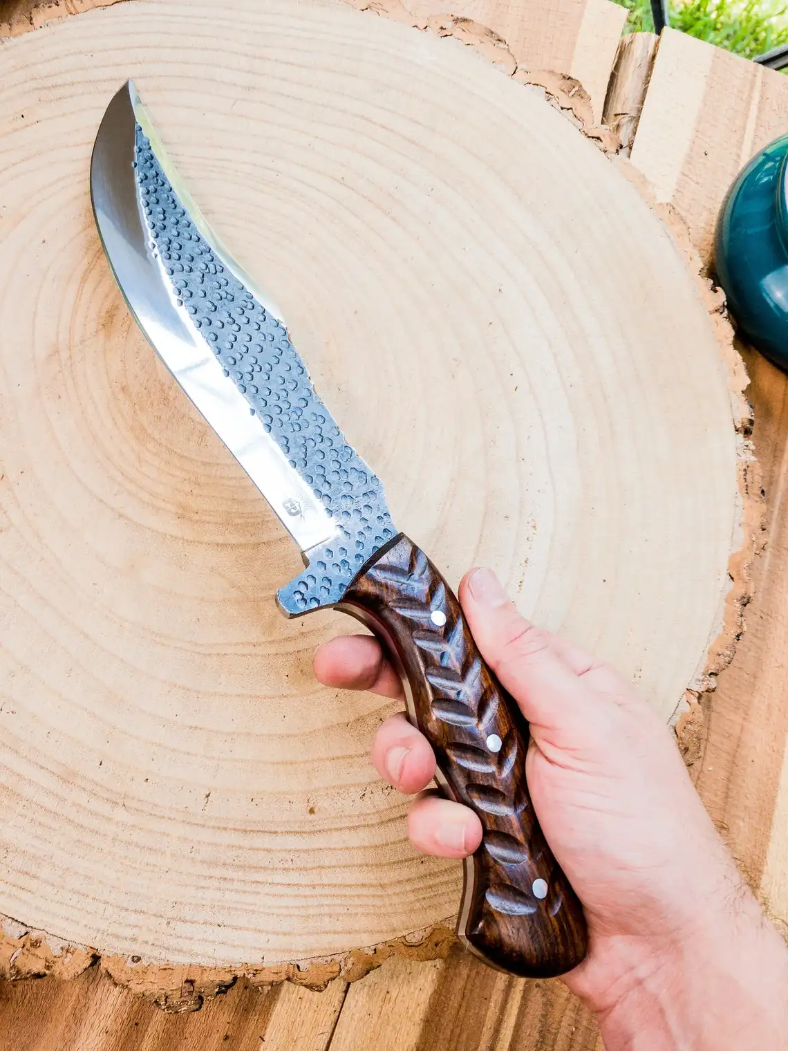 
2021 New Arrival Wholesale Factory Made High Quality Carbon Steel Bowie Knife 