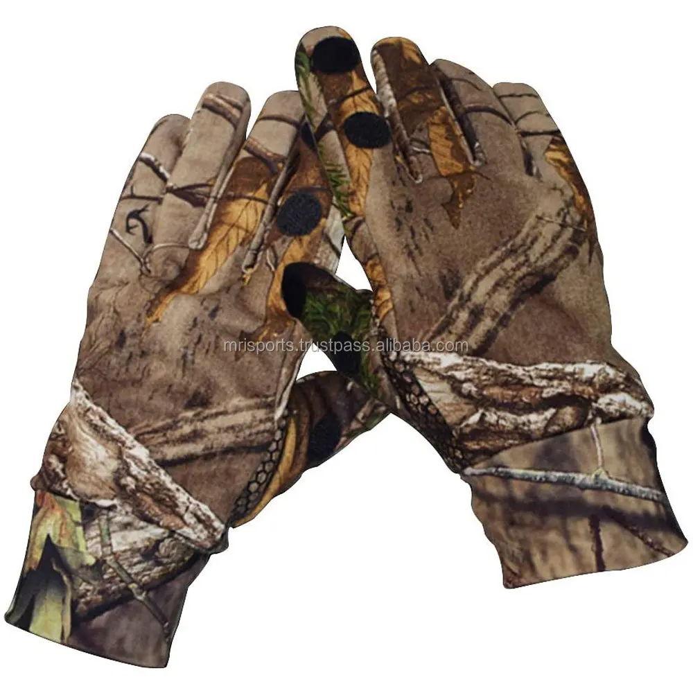 
Hunting Gloves Whosale Custom High Quality Hunting Camouflage Gloves Manufacture 