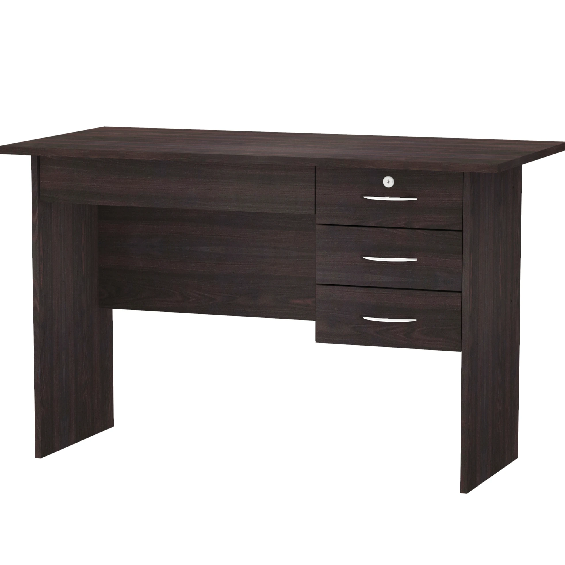 Стол офисный компьютерный стол для учебы с 3 ящиками дизайнерский современный простой сделано в Малайзии 1302