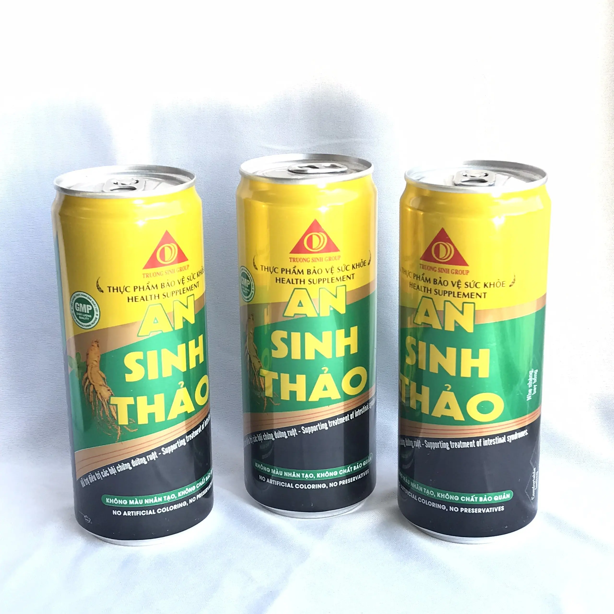 TS An Sinh Thao Health supplements 320 ml aluminum cans Herbs drink good price from Vietnam