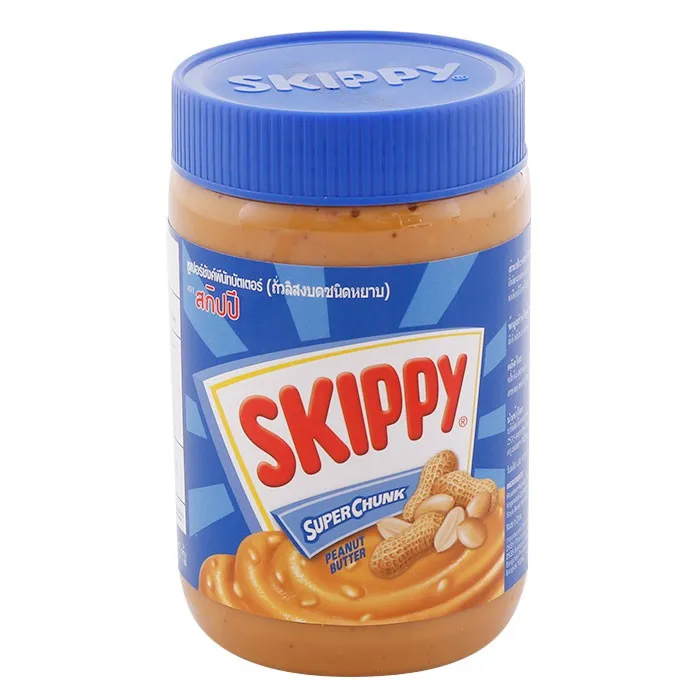 
Skippy peanut butter, coarse breaded 170 g. 