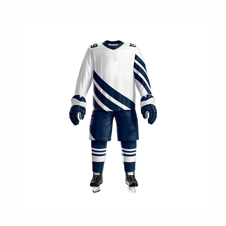 Хорошее качество Высококачественная Мужская униформа для хоккея с шайбой индивидуальная Униформа сублимационной печатью команды распродажа