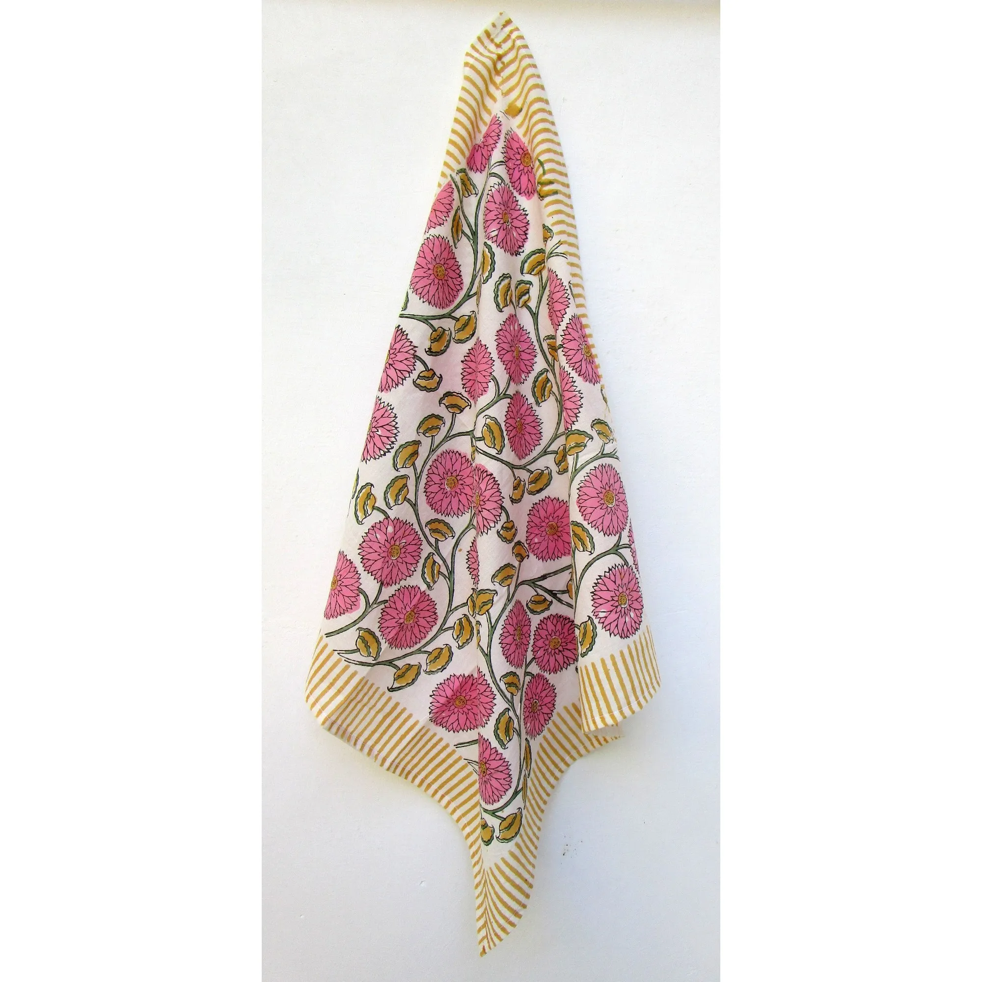 Customized napkins 100% cotton hand block printed napkins in Jaipur - ethnic printed napkins