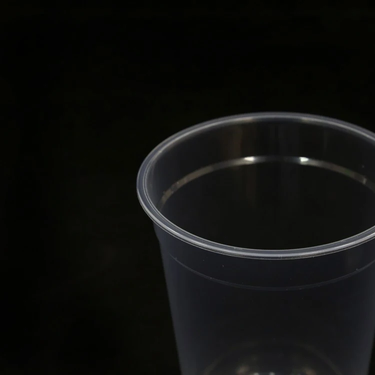 520 мл укомплектованный прозрачный PP одноразовые устойчивого напитков Bubble Tea/пластиковые бутылки с водой чашка из Сингапура 94x128mm