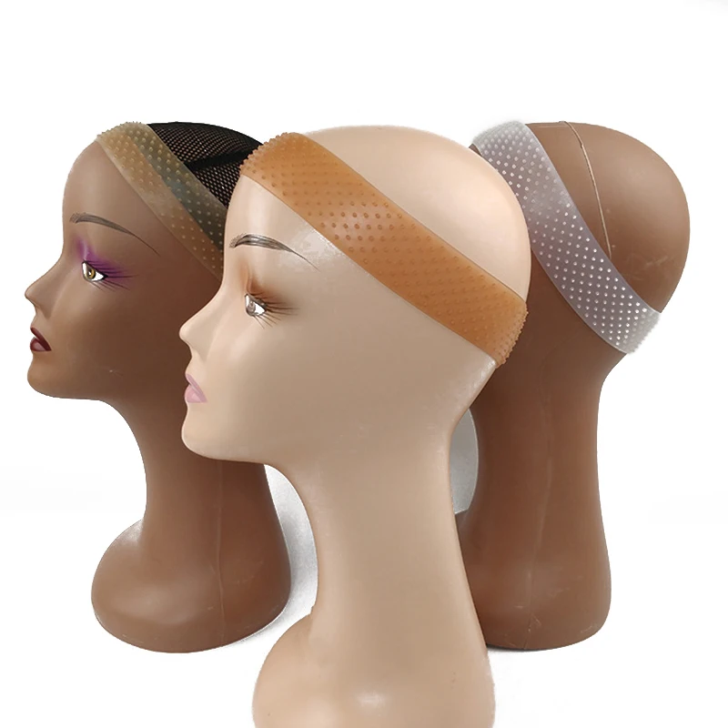 
Hairish Secure Wig Gripper, Flexible Non-Slip Silicone Wig Grip Headband Non Slip 