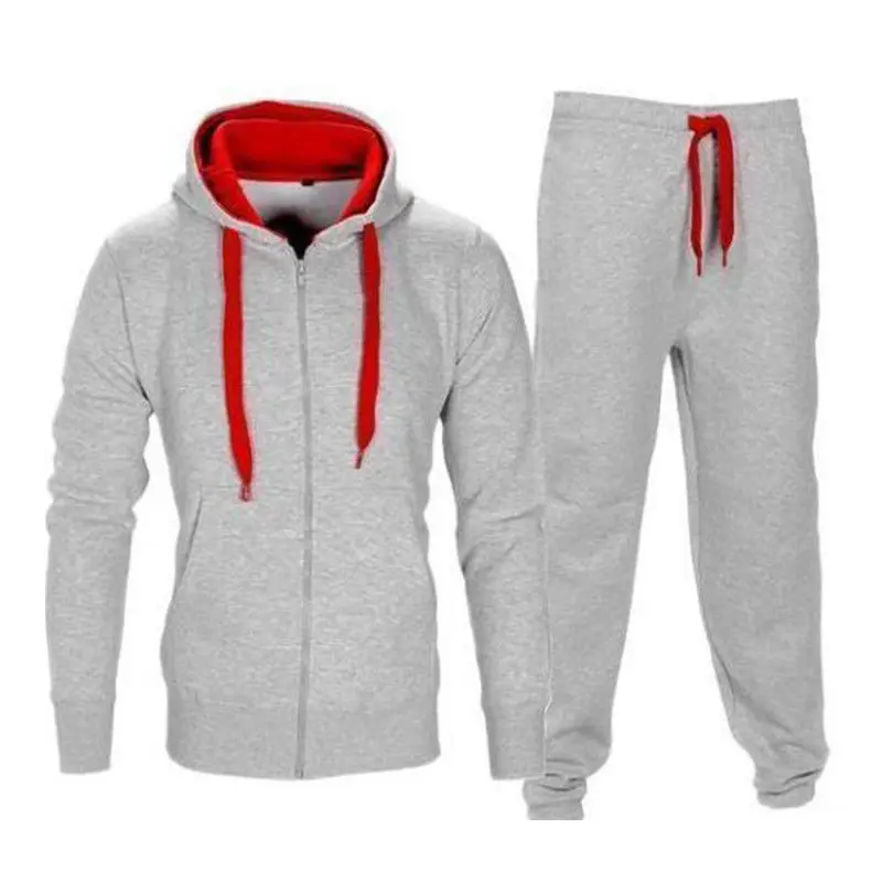 
Высококачественный тренировочный костюм и джоггеры 2021, оптовая продажа, Модные индивидуальные Мужские Простые тренировочные костюмы OEM 