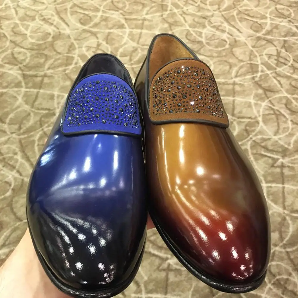 
2021 Turkish Genuine Leather Wedding Shoes 