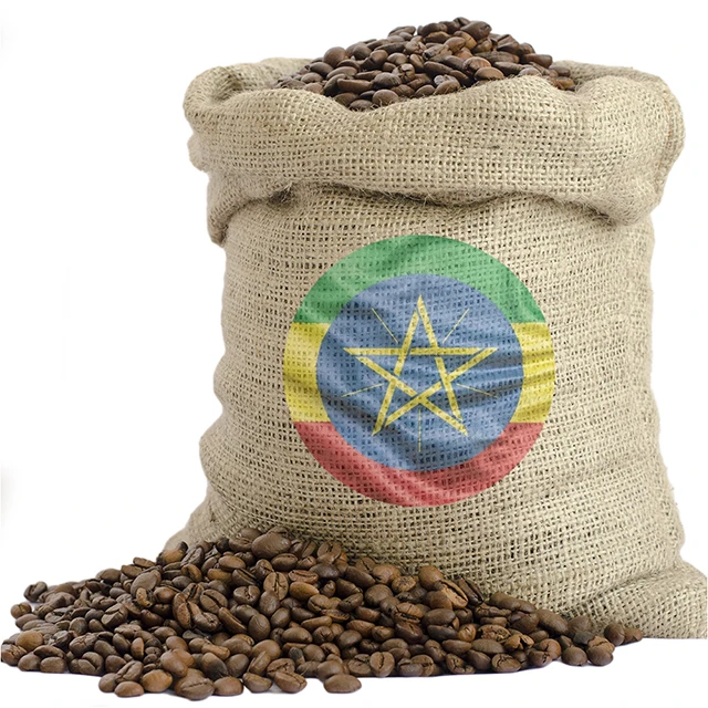 
Mediaonsky Cafe 20kg Finest Single Origin Ethiopian Sidamo Roasted Coffee Beans Arabica 