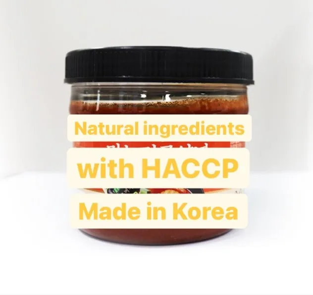 Сертифицированный HACCP натуральный порошок Красного перца для корейской трубчатой упаковки, естественная Корейская еда, паста Чили, приправа для тушения