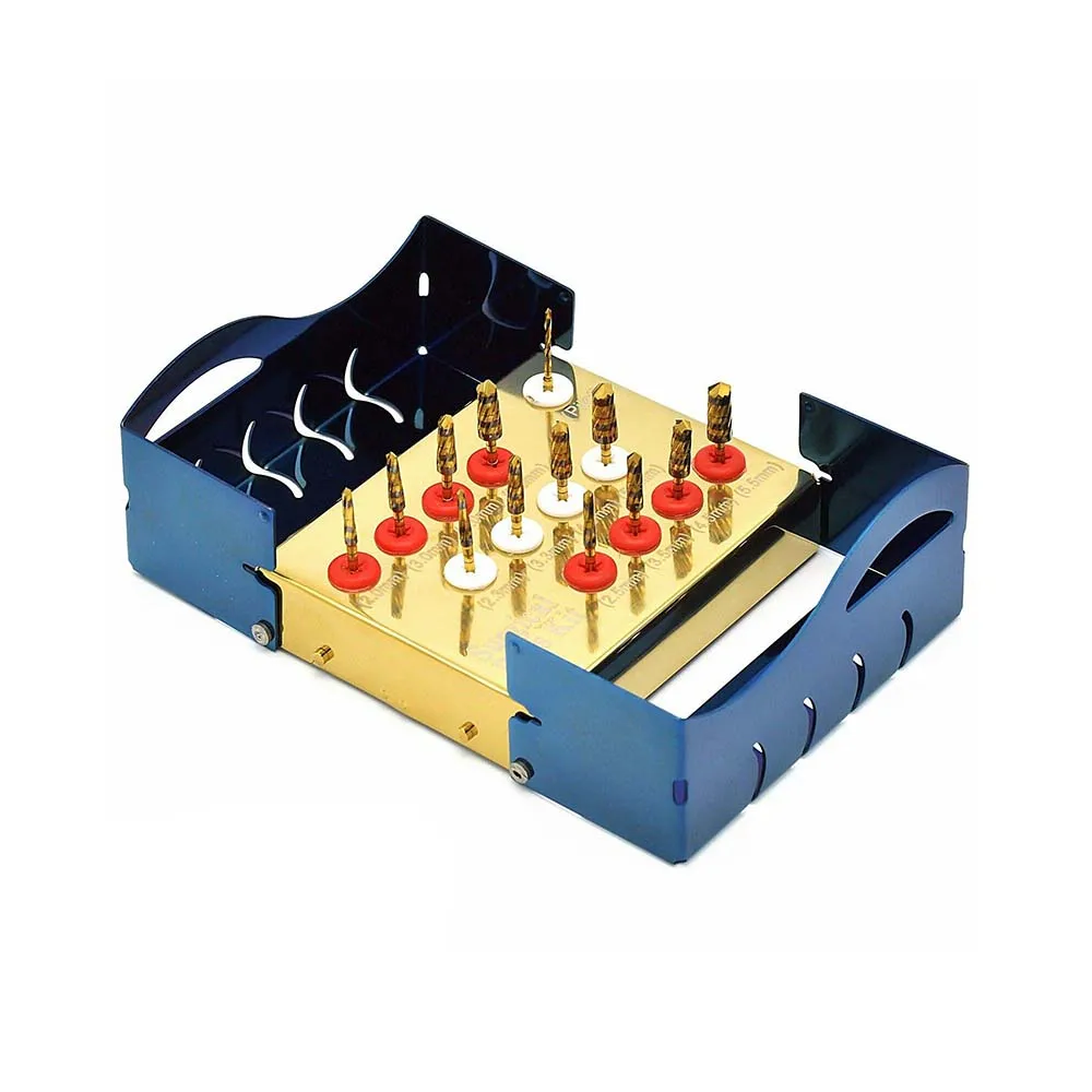 13 Pcs Surgical Burs Osseo densification Kit Dental Implant Osteotomy Preparation Wholesale Supplier