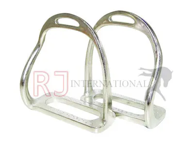 new horse Riding double bend stirrups in brass color  also double bend stirrups in aluminum stainless steel double bend stirrups