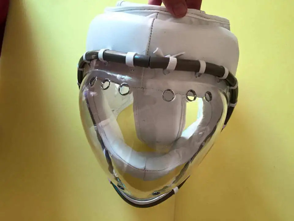 Neoheadgear Kudo Head Guards/Helmet PU leather kudo helmet  leather martial arts training kudo head guard