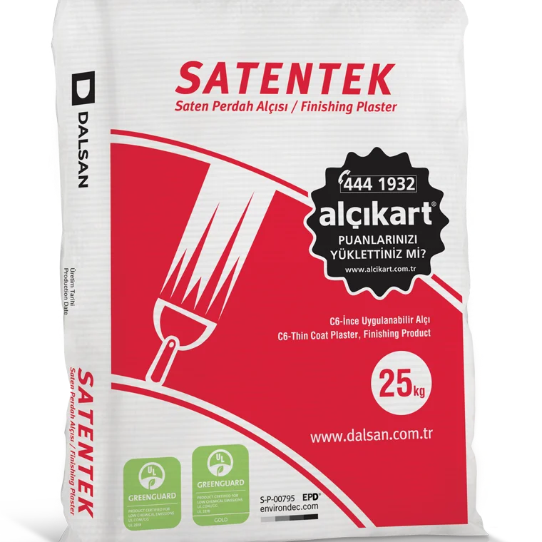 
FINISHING PLASTER DALSAN SATENTEK 
