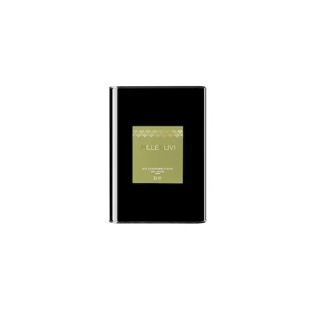 
 Milleulivi-экстра натуральное оливковое масло-монокультивар перазана-олово 3000 куб. См-интенсивный и фруктовый вкус-100% итальянский  