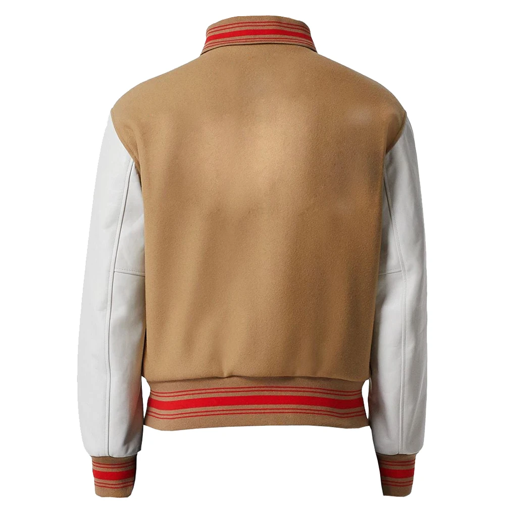 wholesale varsity baseball jacket for men  letterman jacket custom Lather Aram Manufacture by Huzaifa Products  Pakistan