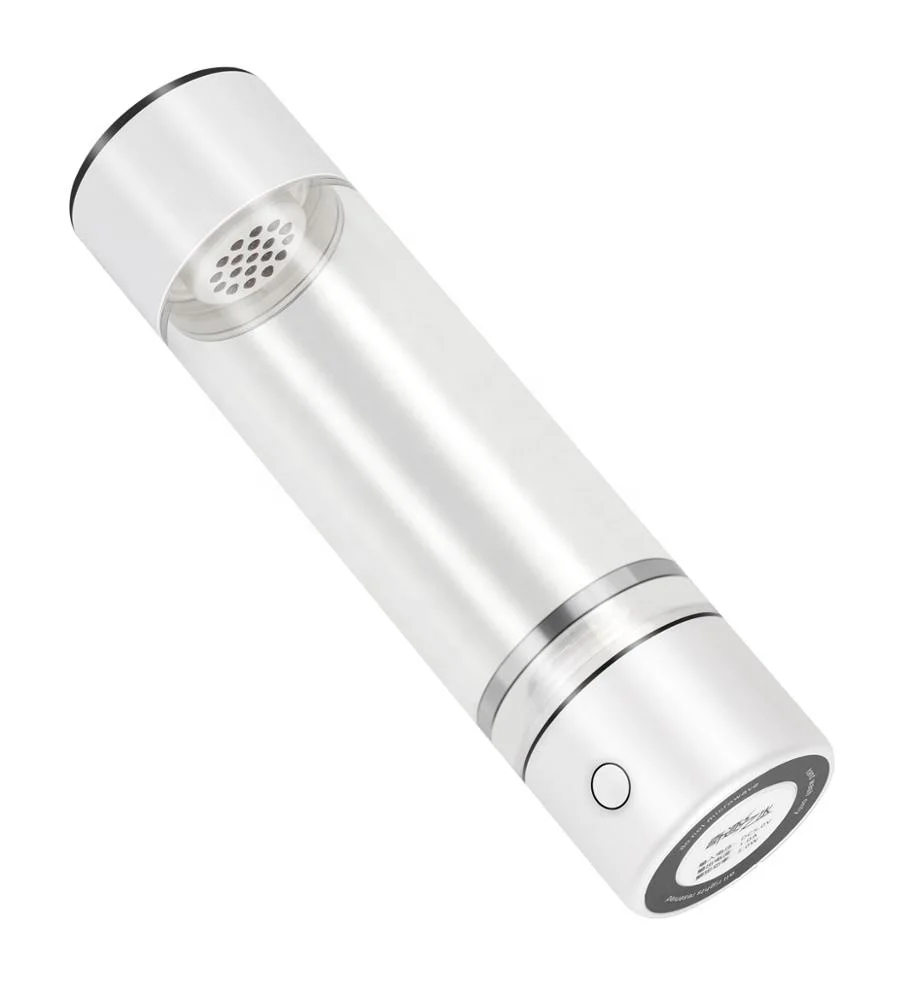 Intelligent Low Frequency Water Nano Hydrogen Therapeutic cup  Multi-function drinking wate bottle portable inhaler OLED screen