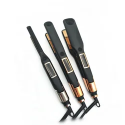 OEM/ODM factory ceramic hair straightener Instant Heating salon performance Dual Voltage flat iron 450F