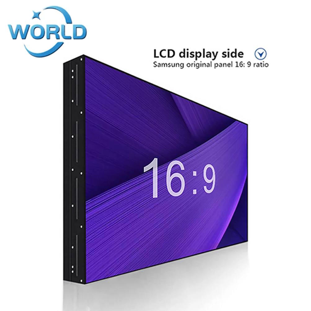  49-55 дюймов настенный бесшовные ad-плеер 2x3 3x3 ЖК-экран видеостены дисплей