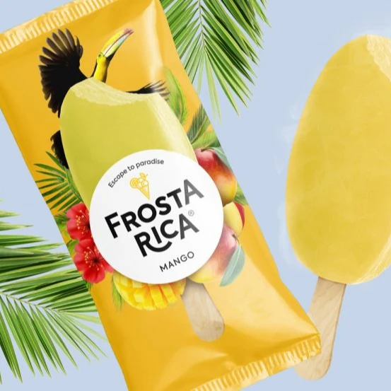 100% Natural milk ice cream from  Kazakhland