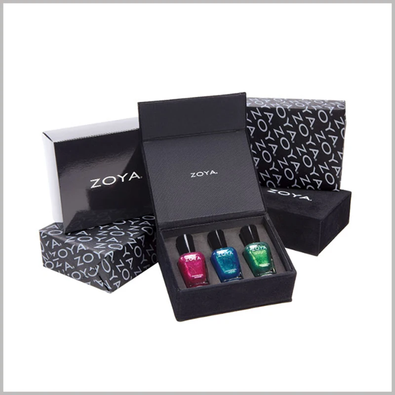 Private Label Magnet Gift Box Nail Oil Packaging Box Nail Polish Packaging Custom Logo