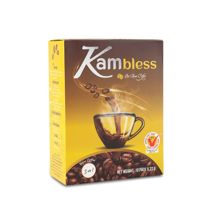 New Arrivals 2020 With Vegan Cafe Custom Logo Vietnam Organic Coffee Slim Oem