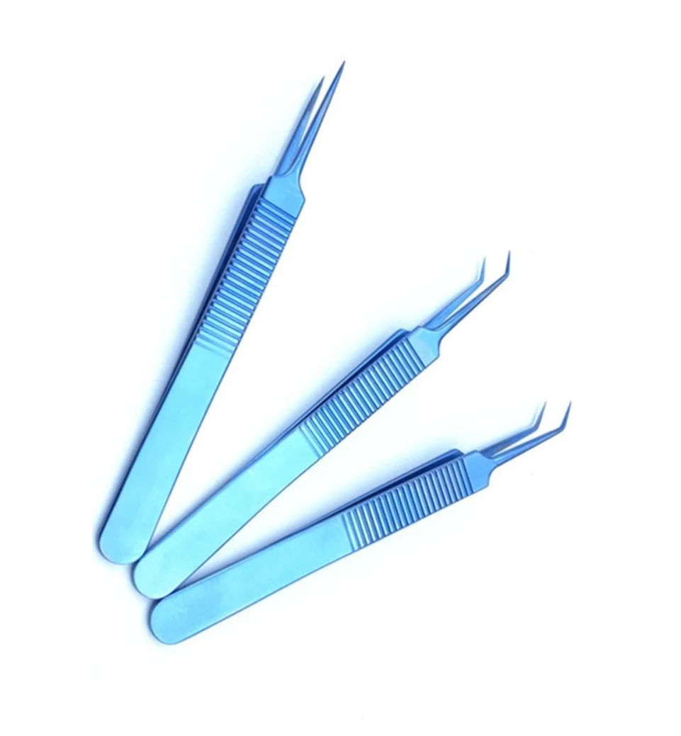 Hot Sale Premium Quality Set of 03 Hair Transplant Forceps Hair Transplant Implanter Hair Transplant Tweezer Titanium.