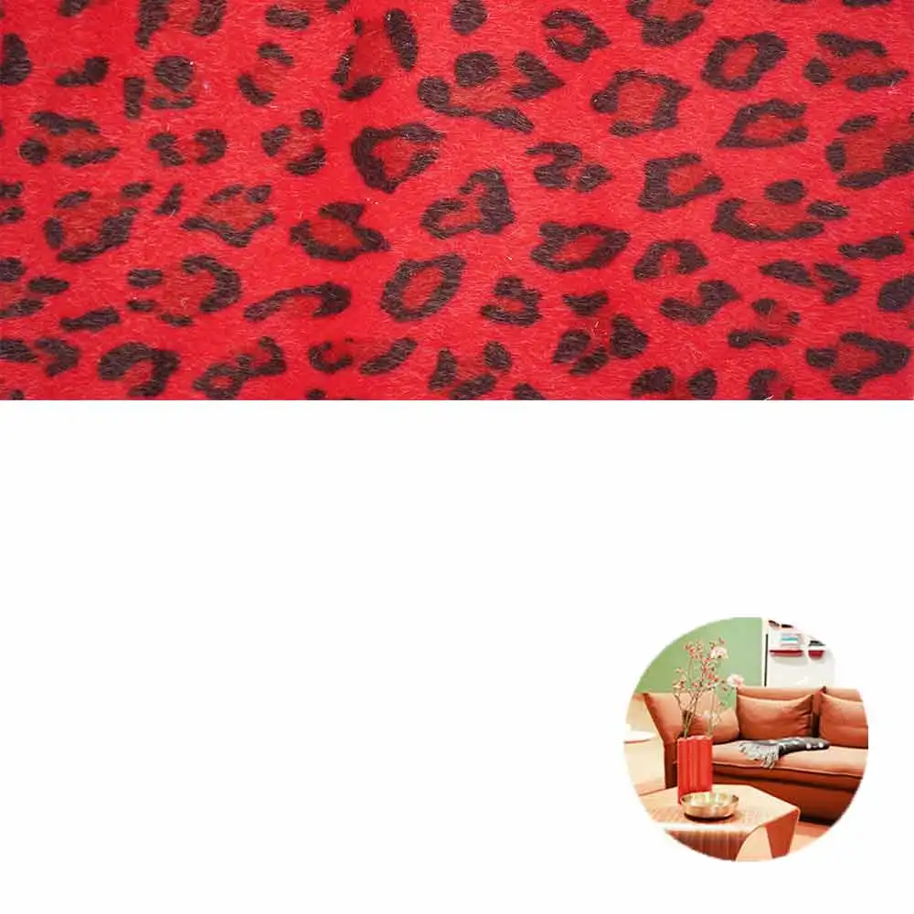 amazon hot selling polyester faux leather vinyl animal gray patterned fur  fabric for iphone xr case