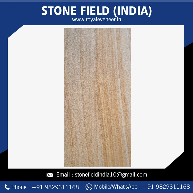 Premium Quality Wood Look Ultra Flexible Teak Sand Stone Veneer Sheet For Wall Decor Buy At The Bulk Supplier Contact For Bulk Order