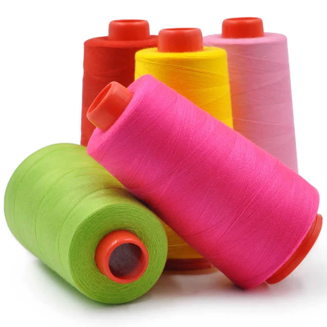 High strength polyester thread spool