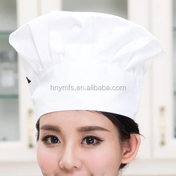 Adult Adjustable  Fit  White Chef Hats Bar Uniforms CHEF HAT