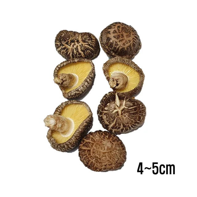  Сухой экстракт грибов Shiitake в Корейском стиле органический Урожай Shinnong 4 ~ 5 см коричневый свежий