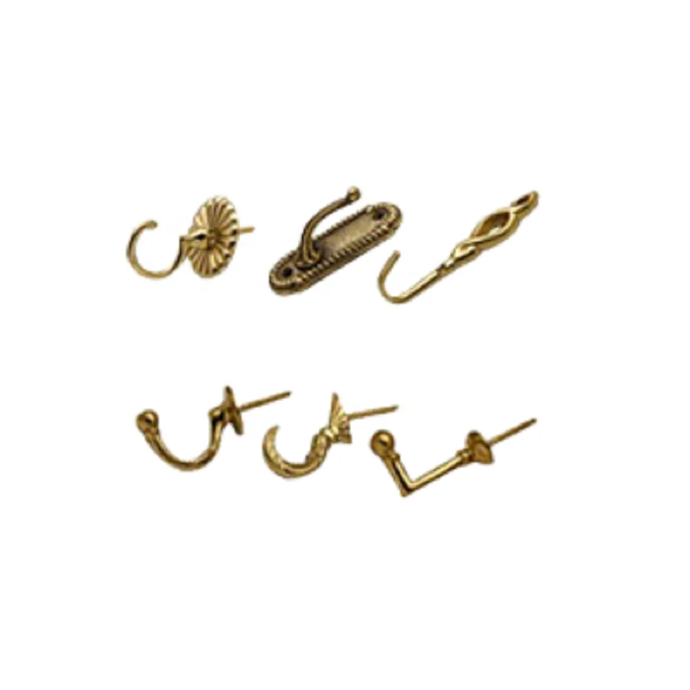 Fancy Brass Curtain Pole Window End Decorative Curtain Poles For Hanging Clothes & Accessories Hot Selling