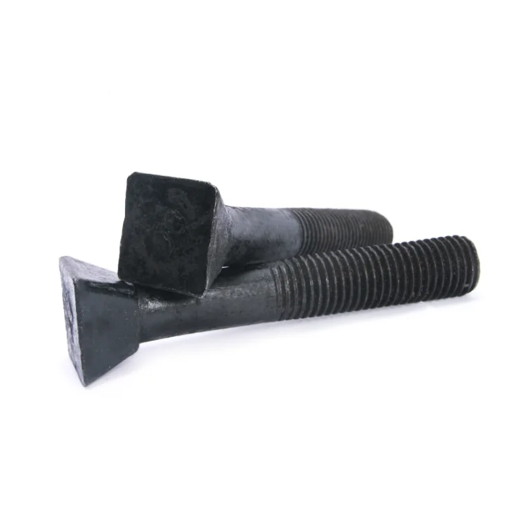 
Carbon steel ball mill bucket bolt black oxide crusher liner screw square head bucket screw hot forging bolts 