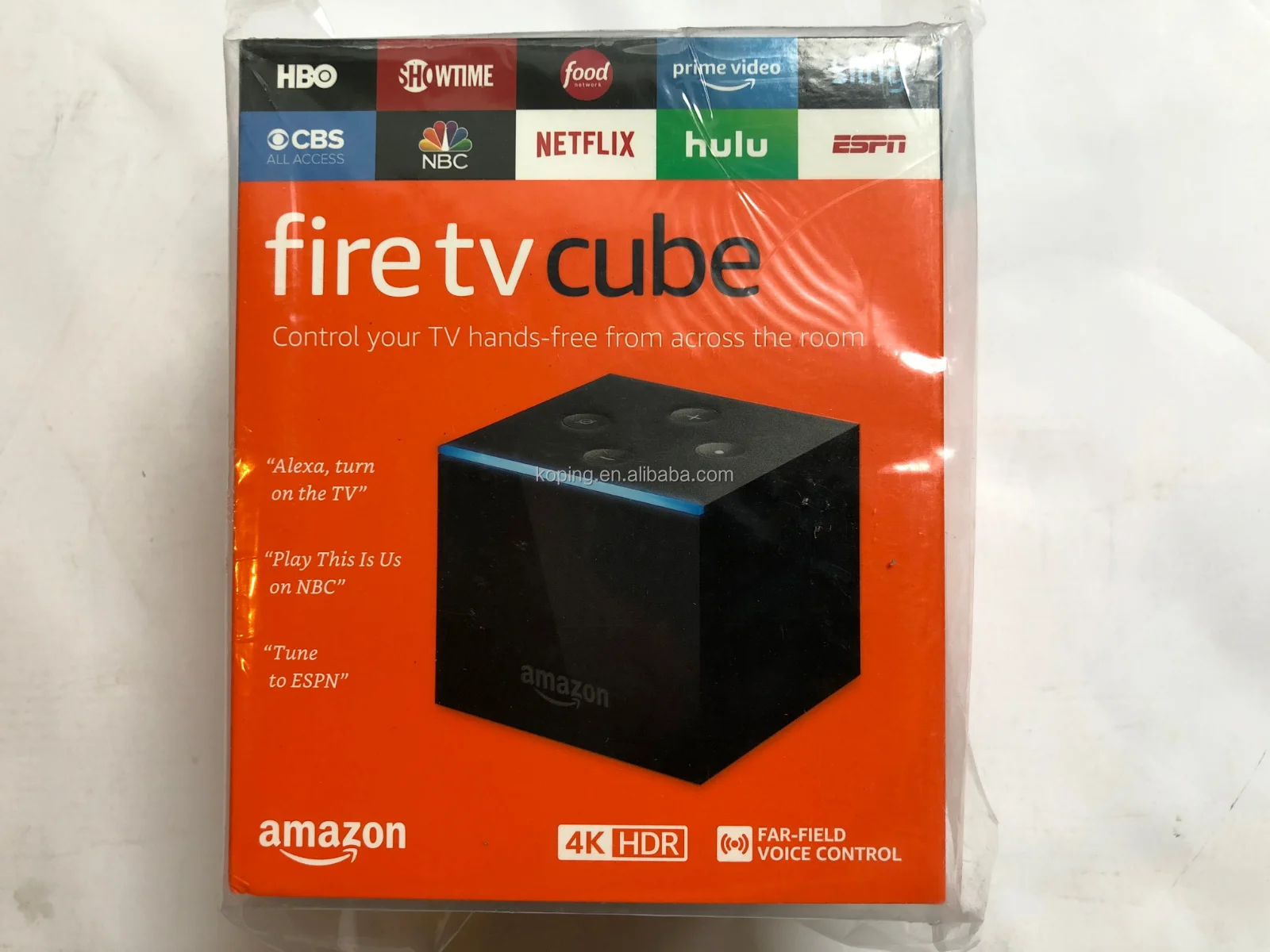 
Presale Original Fire TV Stick 4K streaming device with Alexa Voice Remote-includes-TV-controls-Dolby Vision 