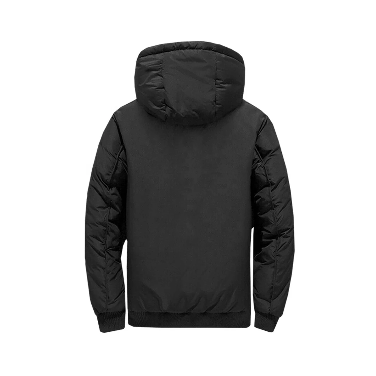 
Pakistan Manufactured Sublimated Warm Thermal Winter Wear with Hoodie Custom down Long Waterproof Attractive men puffer jacket 