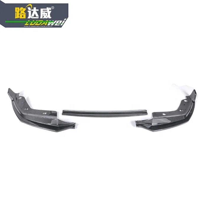 Внешние автозапчасти, спойлер переднего бампера, распределитель губ, диффузор для G20 BMW 3 серии 2019 + углеродное волокно