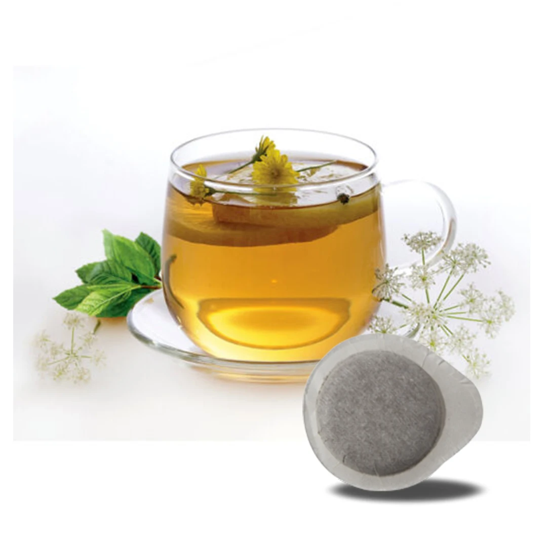 Relaxing Herbal Tea in compostable pods ESE 44 mm - Box of 30 dosette - Pods Herbal tea for Espresso machine