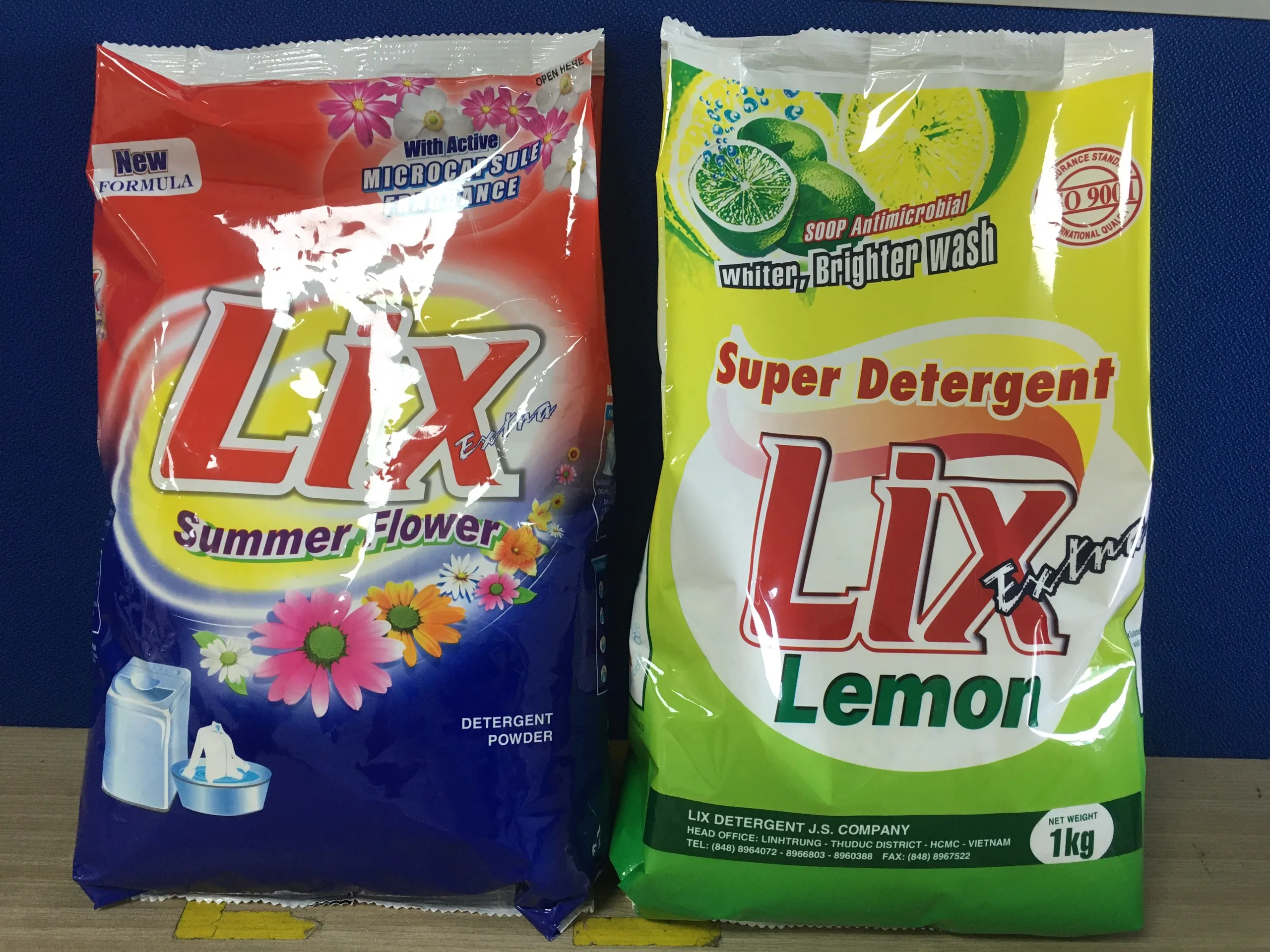 CHEAPEST LAUNDRY DETERGENT POWDER/ BULK PACKAGING 25KG/ COLOUR PRINTED PP BAG