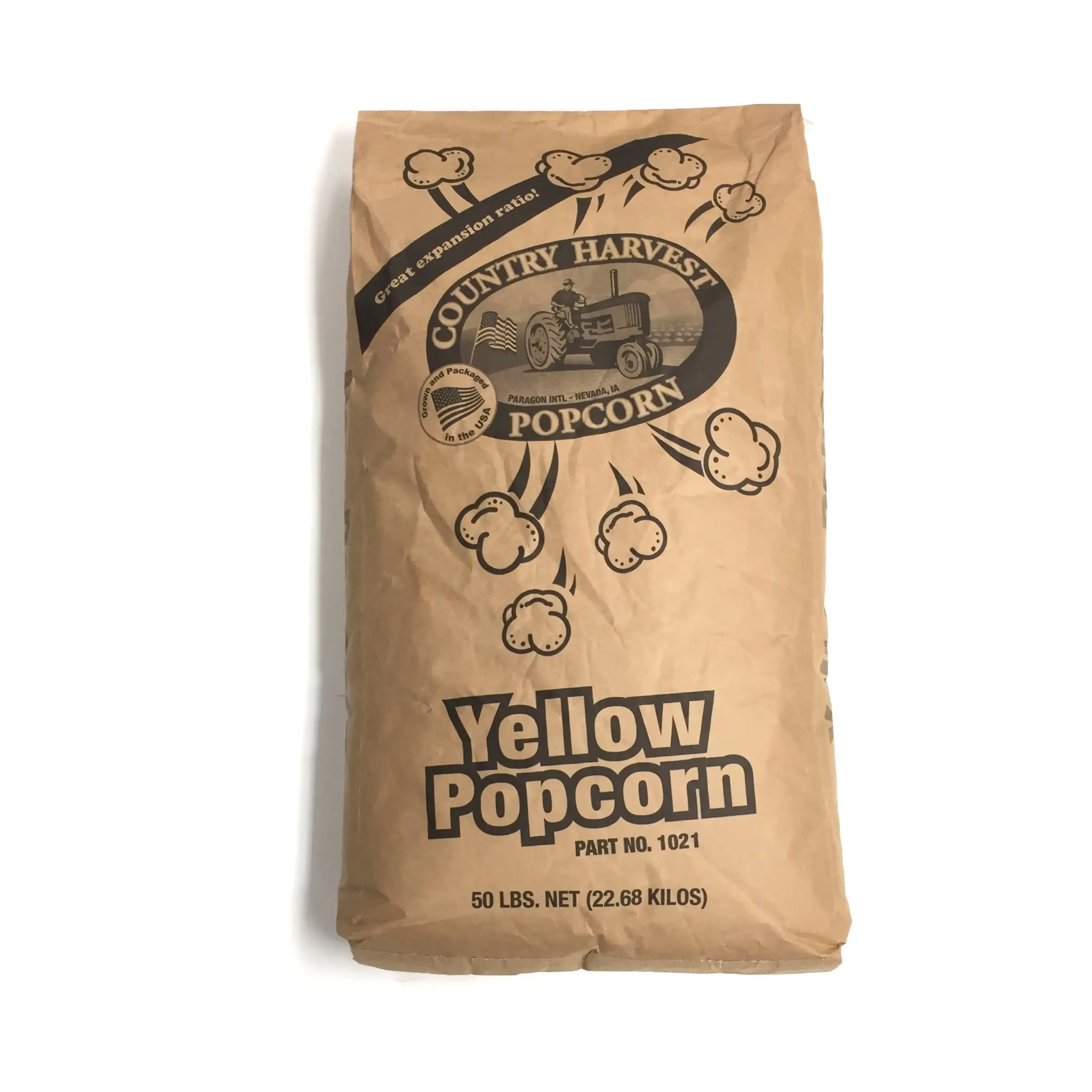 
Country Harvest 50 Pound Bulk Bag Butterfly Yellow Popcorn 