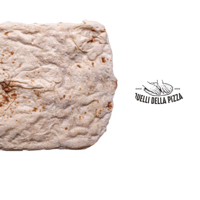 
Quelli della pizza high italian quality base pizza romana cruncy and soft olive oil pre cooked and deep frozen white pizza base 